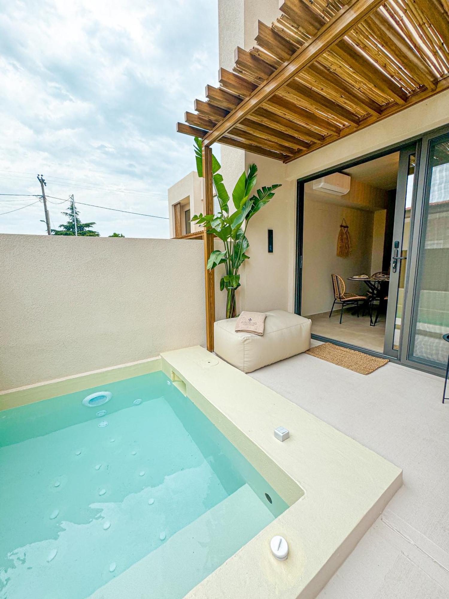Adorno Private Suites Only Adults & Kids 12 Plus Nea Vrasna Ngoại thất bức ảnh