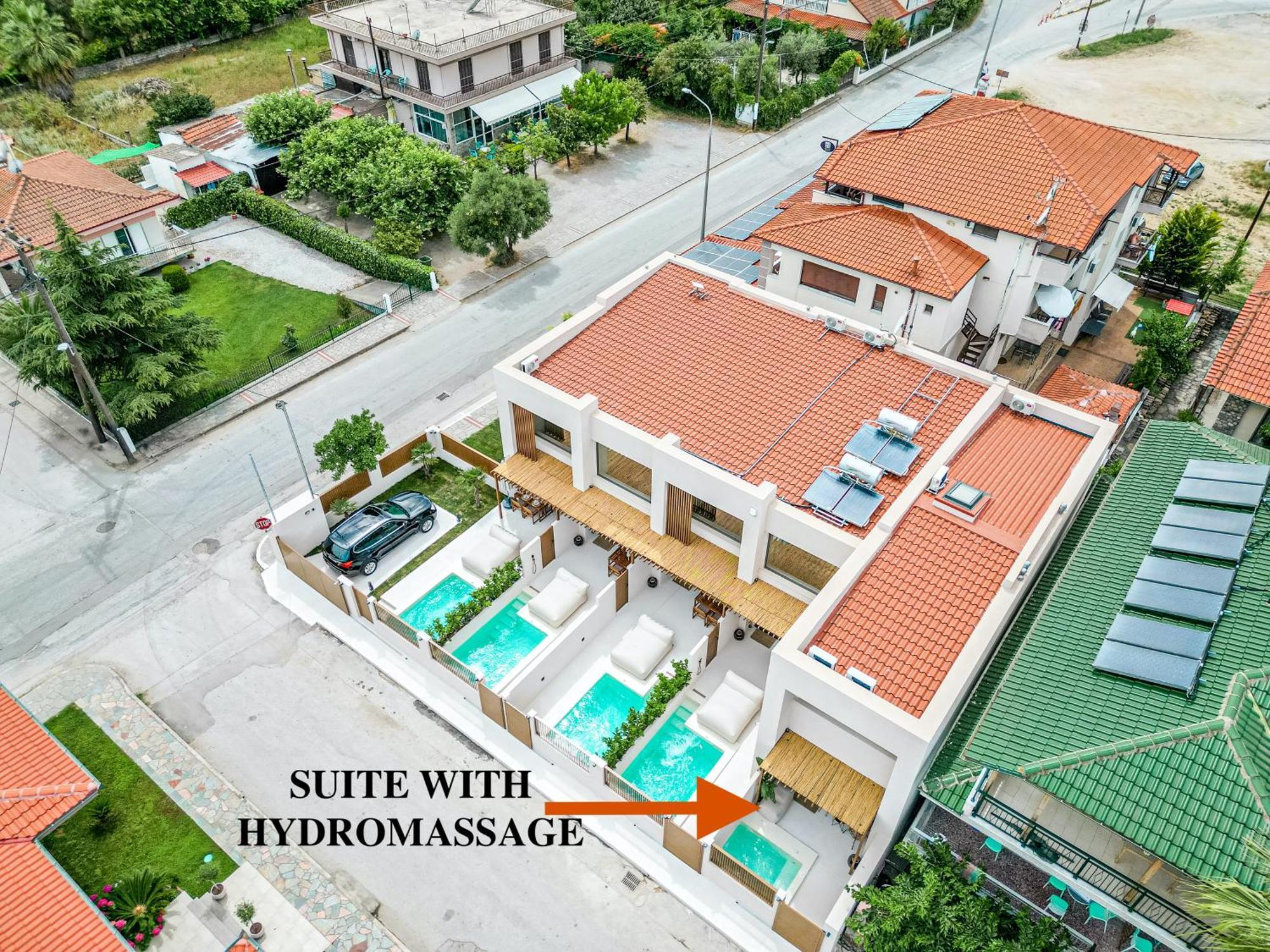 Adorno Private Suites Only Adults & Kids 12 Plus Nea Vrasna Ngoại thất bức ảnh