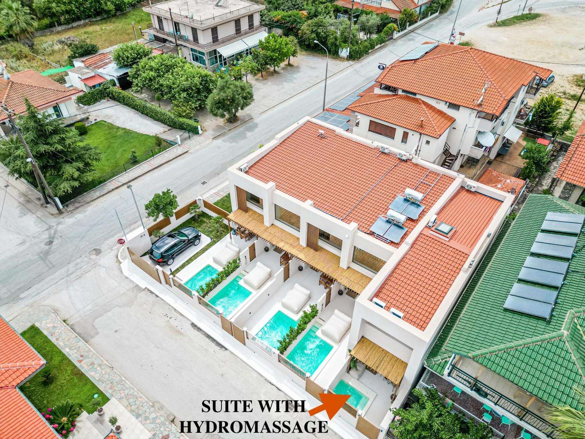 Adorno Private Suites Only Adults & Kids 12 Plus Nea Vrasna Ngoại thất bức ảnh